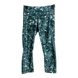 Under Armour Heat Gear Athletic Pants Workout Gym Running Yoga Sports M Green